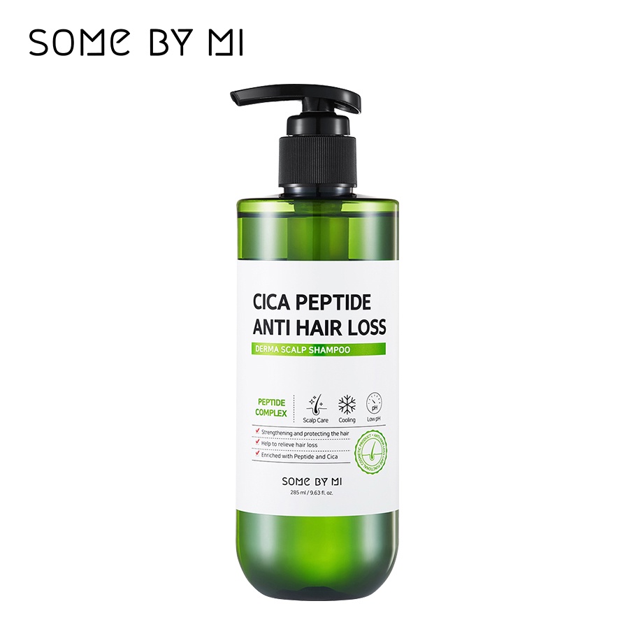 Dầu Gội Some By Mi Cica Peptide Anti Hair Loss Derma Scalp Shampoo 285ml