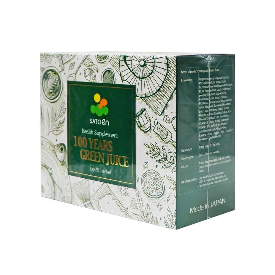 100 Years Green Juice - Tinh hoa công nghệ Nhật Bản