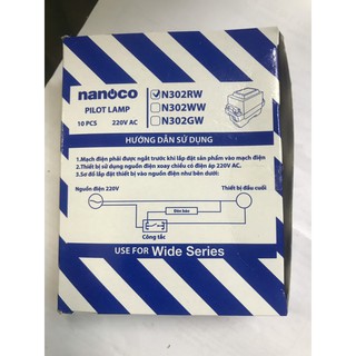 Đèn Báo Nanoco N302RW