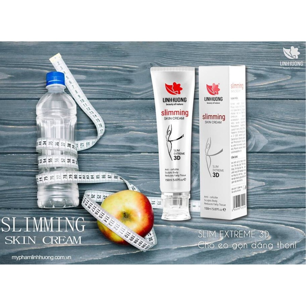 Kem tan mỡ Linh Hương ❤️ FREE SHIP❤️ Giảm Mỡ Bụng, Đùi, Cánh Tay Cực Hiệu Quả 150ml