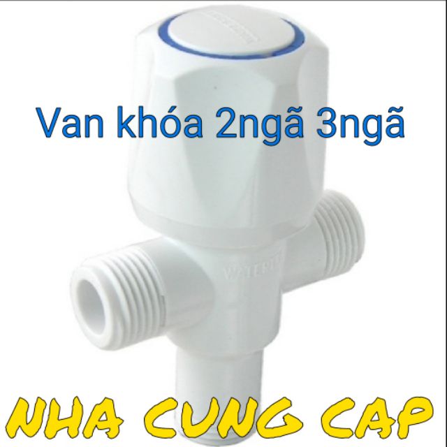 VAN T KHÓA NƯỚC NHỰA ABS