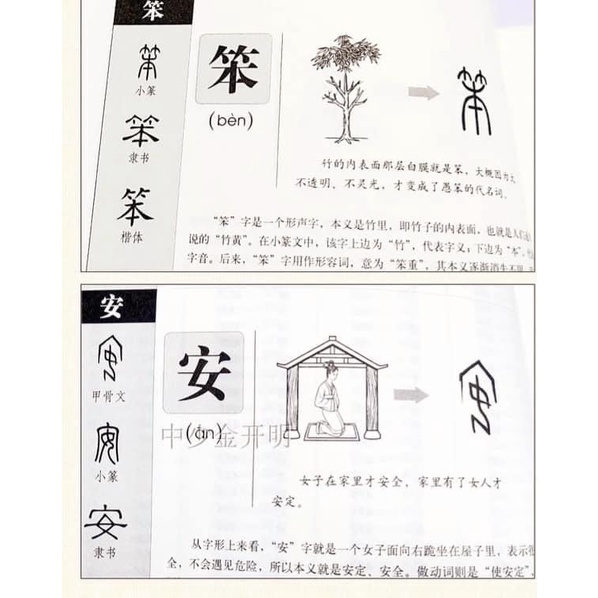 Tập 1000 hán tự qua hình ảnh_Ktbook