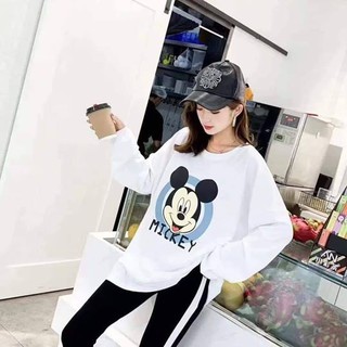 Áo thun thu đông dài tay mickey nhiều màu