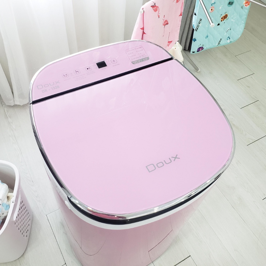 Máy Giặt Mini DOUX Lux Công Nghệ Hiện Đại, Dung Tích Lồng Giặt 4,5kg, Siêu Tiết Kiệm Điện Năng, Công Suất 350W