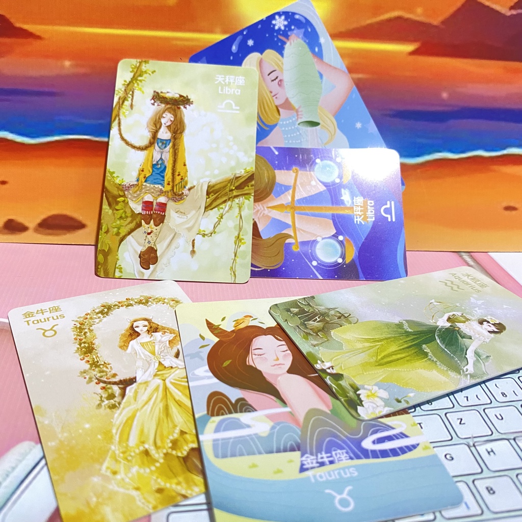 ( SALE 5K ) Gương Vòng cao su Huy Hiệu Card Thẻ Bo Góc Na Tra Ma Đồng Giáng Thế Cung Hoàng Đạo PUBG anime chibi
