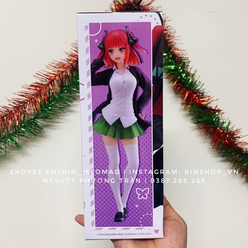 Mô Hình Chính Hãng Nino Nakano Ichika Nakano Coreful Figure - Seifuku Ver. - Gotoubun no Hanayome