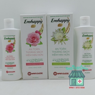 Dung dịch vệ sinh phụ nữ Emhappy chai 120ml