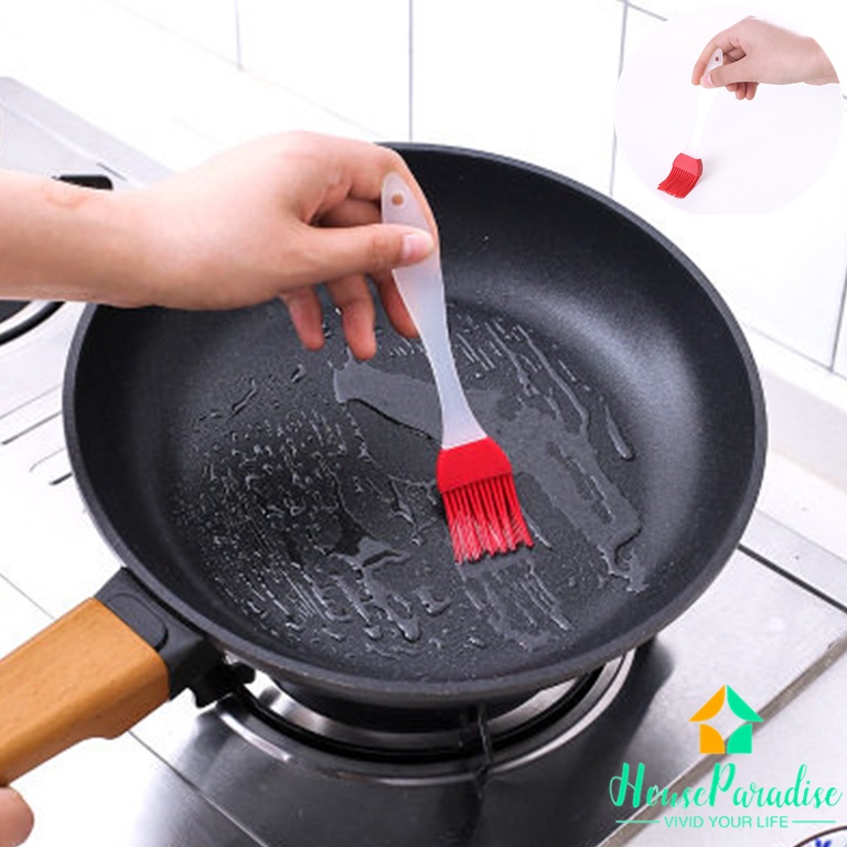 Cọ Quét Dầu Bằng Silica Gel Chịu Nhiệt Độ Cao Không Phai Màu Tiện Dụng Cho Nhà Bếp