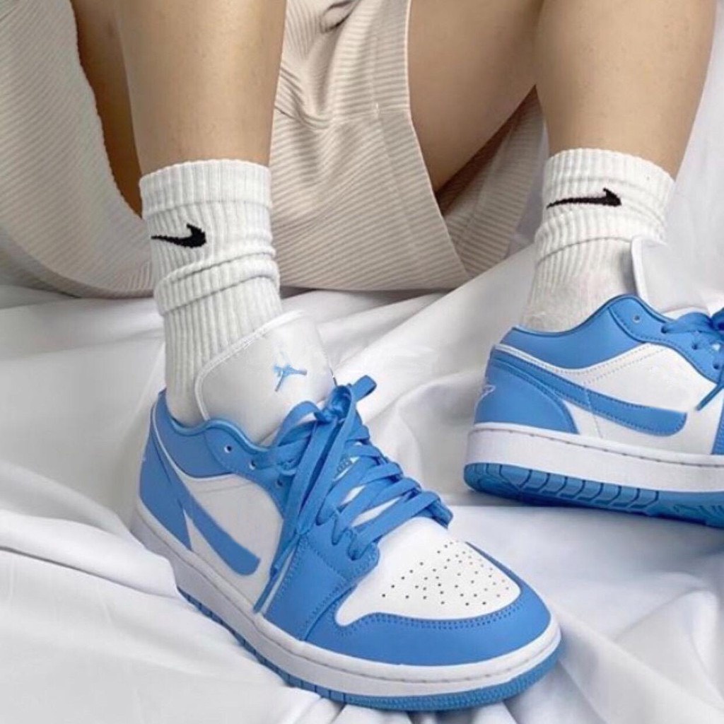 Tất Nike 5 đôi cổ cao dài nam nữ đeo phong cách thể thao