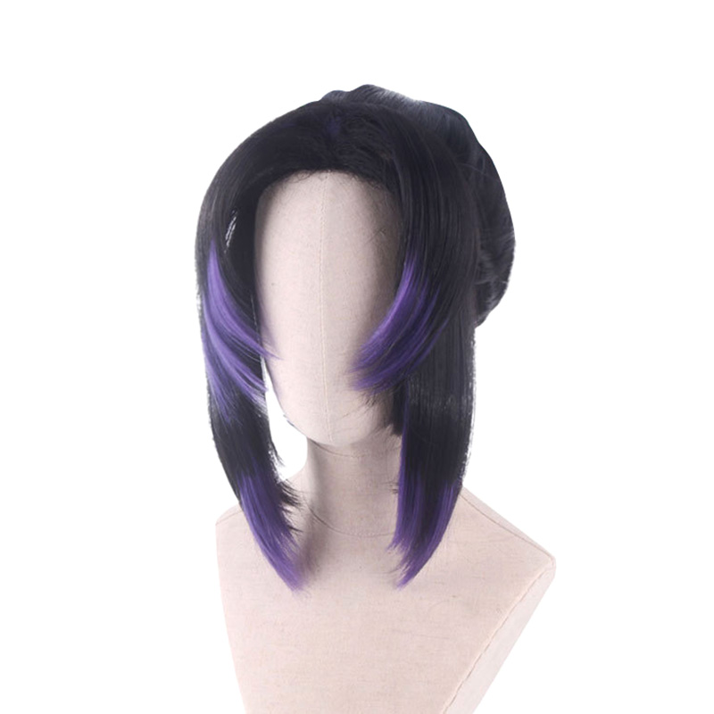 Bộ Tóc Giả Màu Tím Hóa Trang Nhân Vật Shinobu Trong Phim Hoạt Hình Blade Of Demon Kochou Shinobu Mẫu Jp5