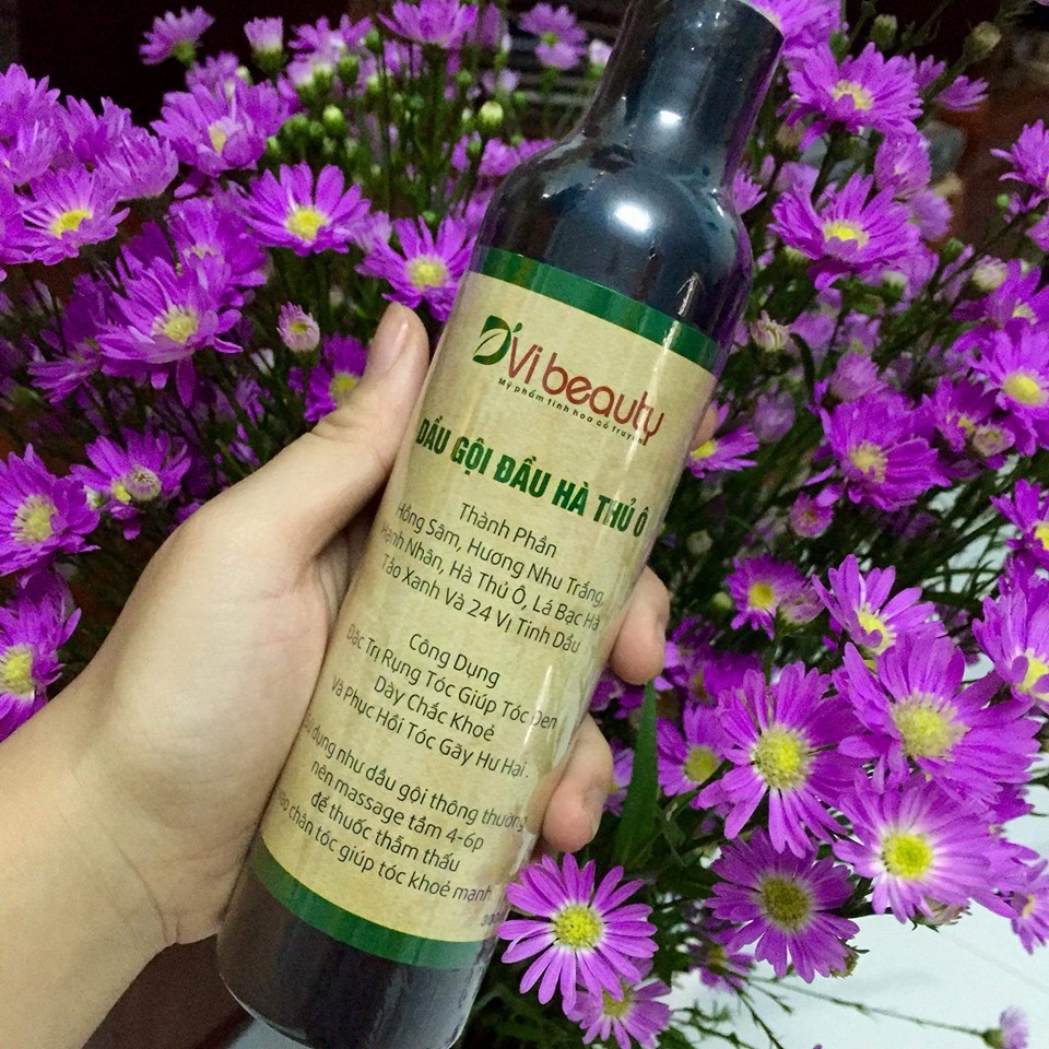 DẦU GỘI HÀ THỦ Ô 250ML - D'Vi Beauty