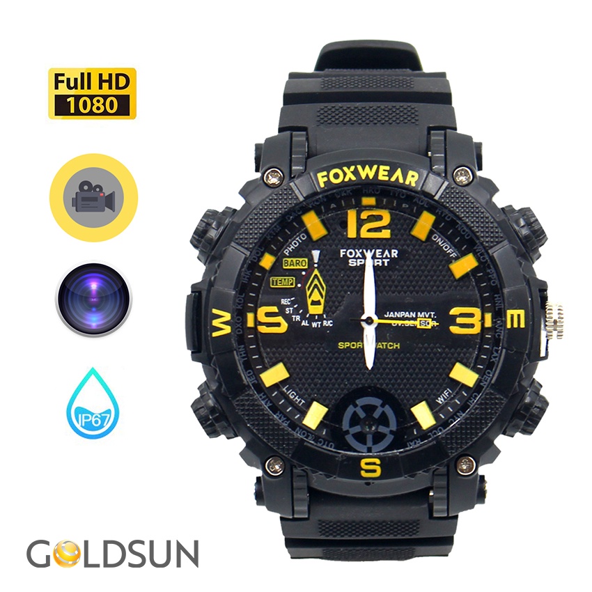 Camera Đồng hồ Goldsun DVGSE11 full HD, tặng thẻ nhớ 32g 200k.