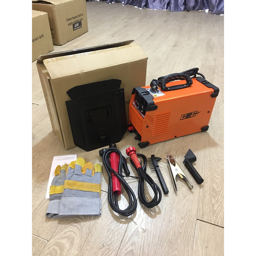 Máy hàn que điện tử GT320 chính hãng GGG, hàn kéo que 3.2, cam kết 100% lõi đồng | Tặng kèm dây hàn, dây mát, găng tay