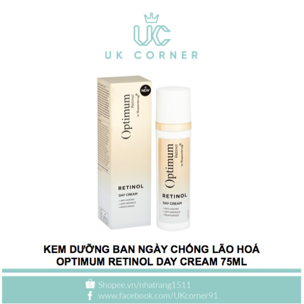 Serum và kem dưỡng chống lão hoá cải thiện sắc tố da Optimum Retinol Treatment Serum