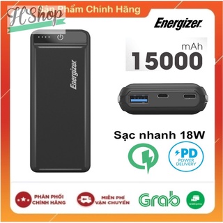 Sạc dự phòng Energizer UE15032PQ 15000mah - Energizer  UE15032PQ  Sạc Nhanh 18W - Hàng Chính Hãng