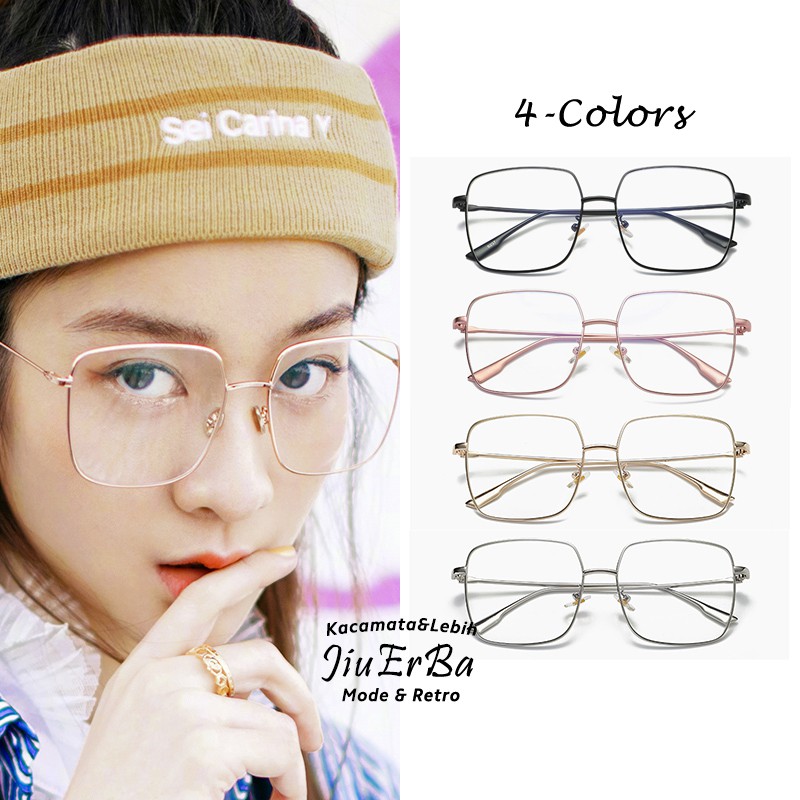 Kính mát thời trang vuông với thiết kế dễ thương