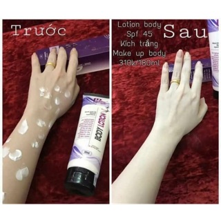 Kem chống nắng-Make up body