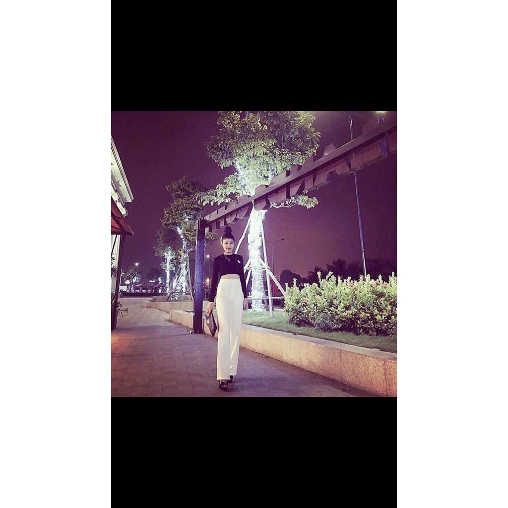 Quần ống rộng tây âu khóa kéo bên hông hàng quảng châu chuẩn | BigBuy360 - bigbuy360.vn