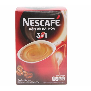 Thanh Hoá - Cà phê sữa NesCafe 3 trong 1 hộp 340g (20 gói)