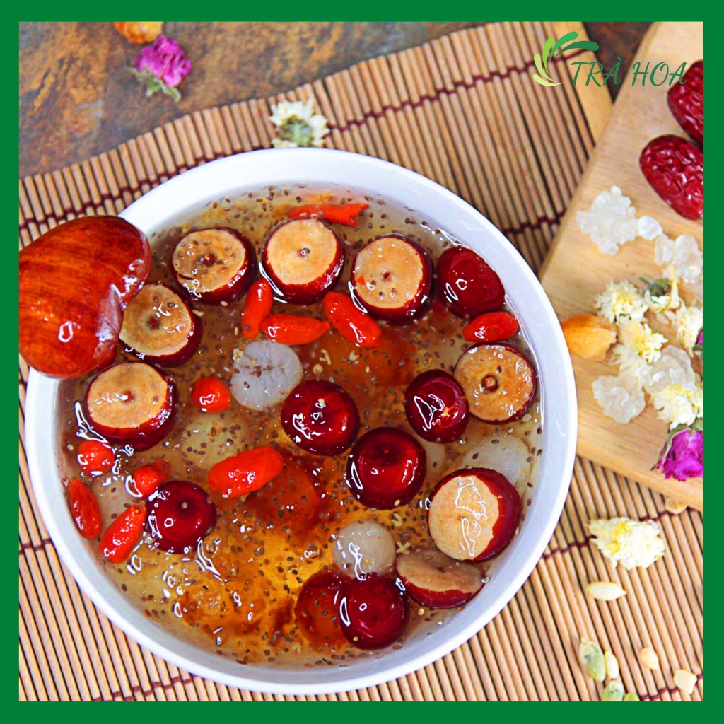 Táo đỏ, táo đỏ tân cương sấy khô thơm, ngọt, bổ máu Trà Hoa Cô Ba