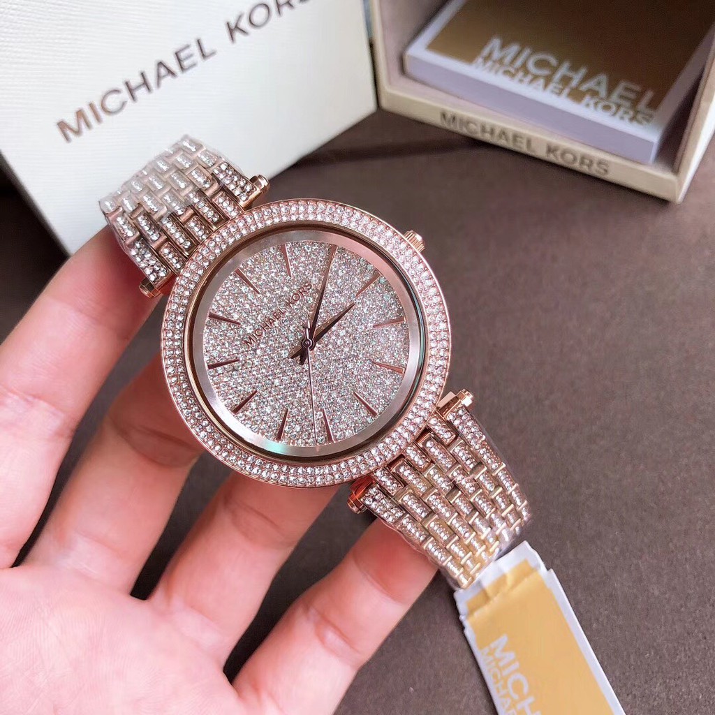 Đồng hồ nữ michael kors darci mk3779 mk3780 dây thép 38mm