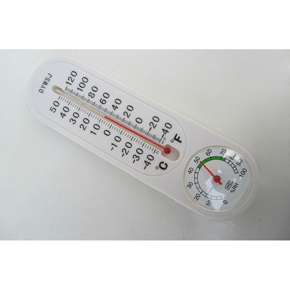 Nhiệt ẩm kế kích thước 225mm * 64mm * 15mm dùng đo nhiệt độ độ ẩm trong nhà tiện dụng