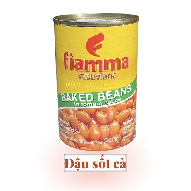 400G - Đậu trắng sốt cà chua nhập khẩu Ý