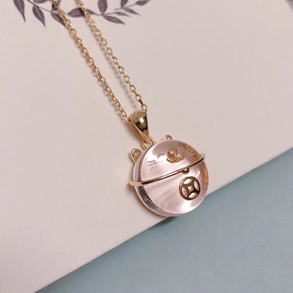 Vòng cổ choker mặt hình bàn chân mèo may mắn nhiều màu thời trang Hàn Quốc thanh lịch đơn giản đáng yêu cho nữ