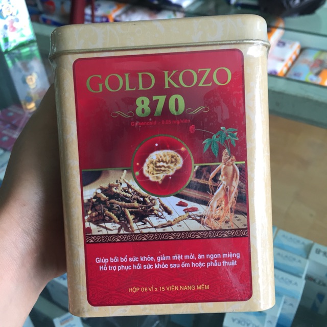 Viên sâm kozo gold