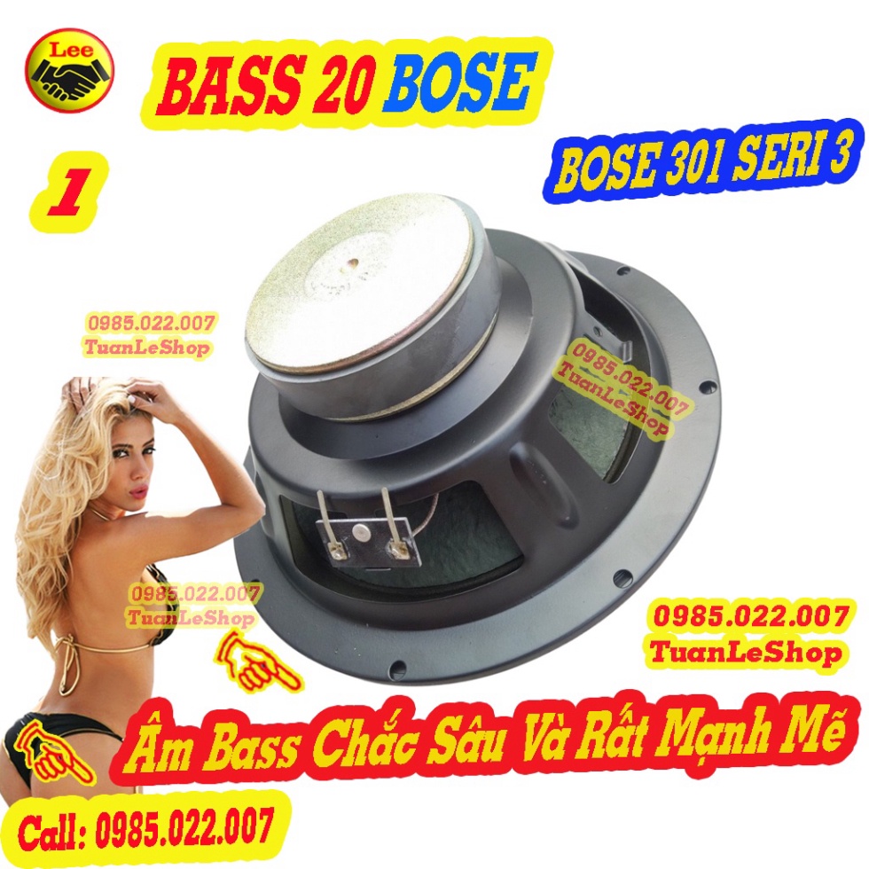 01 LOA BASS 20 BO SE 301 SERI 3 – GIÁ 01 LOA BASS 2 TẤC BOSE SERI II