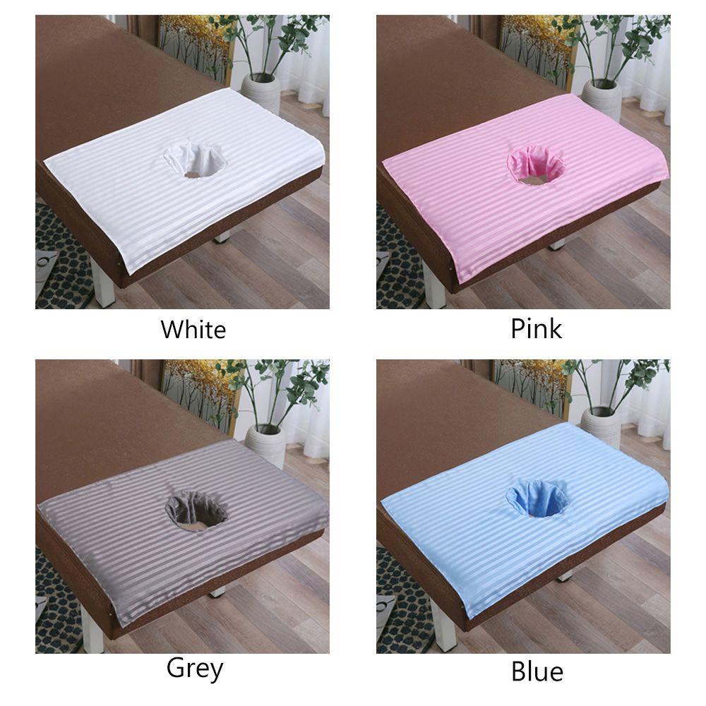Ga Trải Giường Mát Xa Vải Cotton Mềm Mại Có Lỗ Thoát Khí Cho Salon / SPA