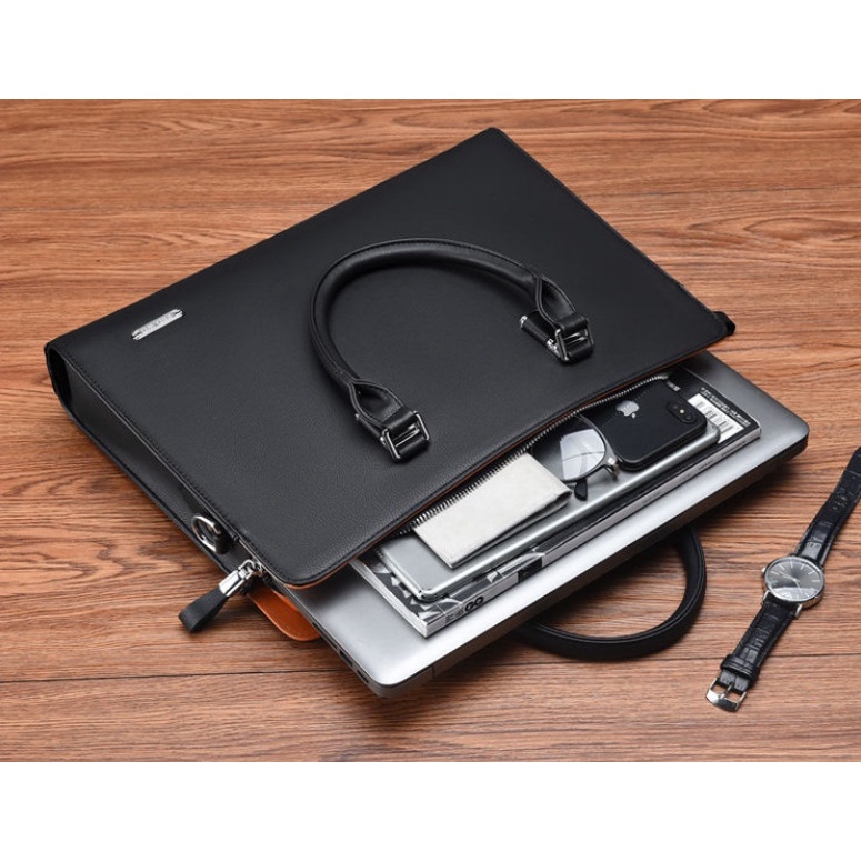 Cặp Da đựng tài liệu| Cặp giáo viên| Có ngăn Đựng laptop, tài liệu công tác nhiều ngăn phụ | Đồ Da phương anh