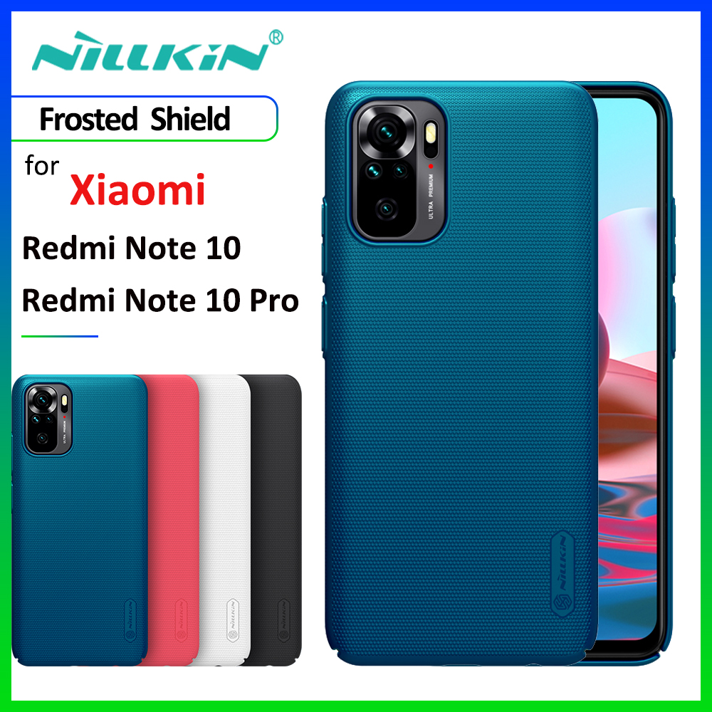 Ốp Điện Thoại NILLKIN Mặt Nhám Cho Xiaomi Redmi Note 10/ Note 10 Pro