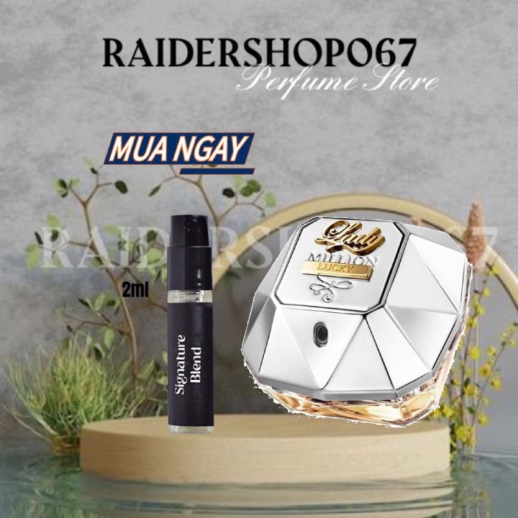 Nước hoa Paco Rabane Lady Million Lucky EDP (5ml/10ml/20ml) ®️