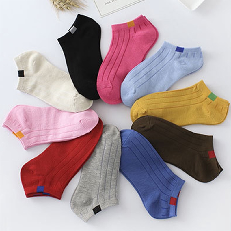 【cr】Student low cut invisible socks socks Harajuku style non-slip girls shallow mouth thin section