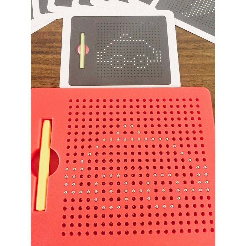 Đồ chơi trí tuệ an toàn cho trẻ,bảng ghép hình sáng tạo bằng bút nam châm có thẻ cho bé,hàng rất đẹp và bền-Shopmina123