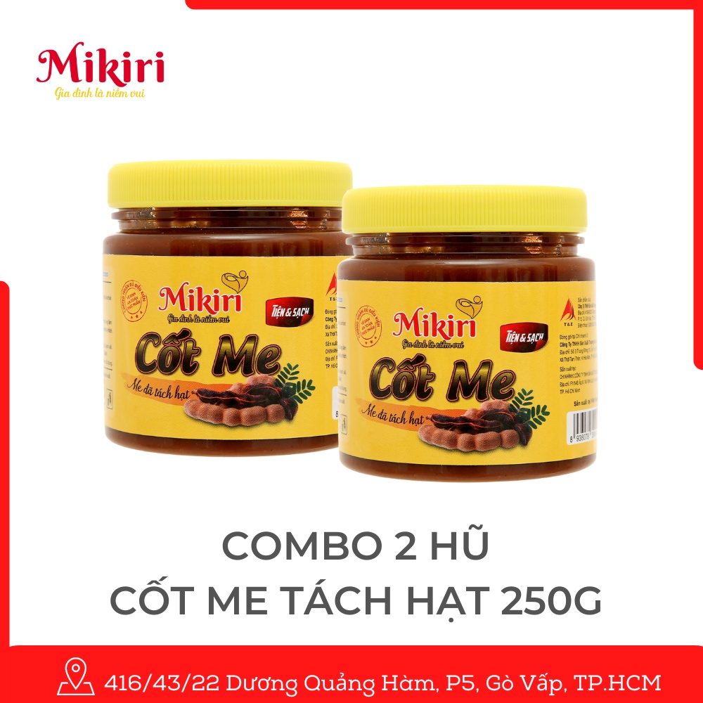 Cốt Me tách hạt Mikiri 250g