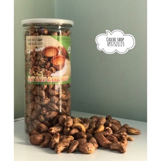Hạt Điều Rang Muối Chưa Bóc Vỏ lụa(KL:500GRAM)