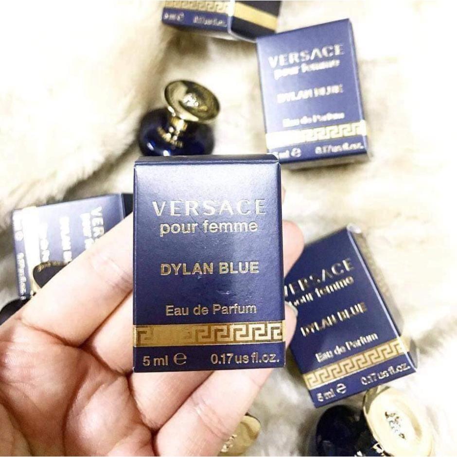 Nước Hoa Nữ Versace Dylan Blue Pour Femme Eau de Parfum mini 5ml  - M112