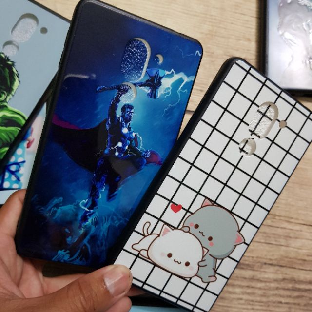 Ốp lưng Huawei Gr5 2017 viền dẻo hình bóng hoạt hình 6D cực đẹp