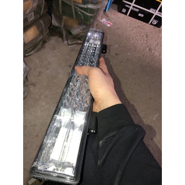 Led 3 hàng 50cm trắng led ô tô xe máy tàu bè