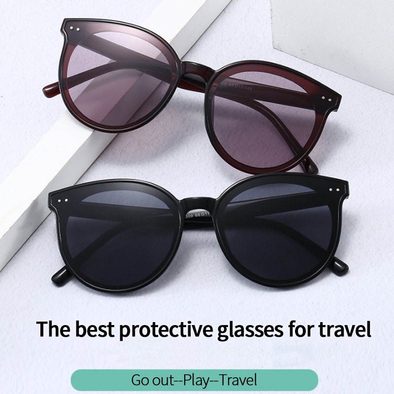 Kính mắt gọng lớn chống tia Uv400 thời trang cho cả nam và nữ