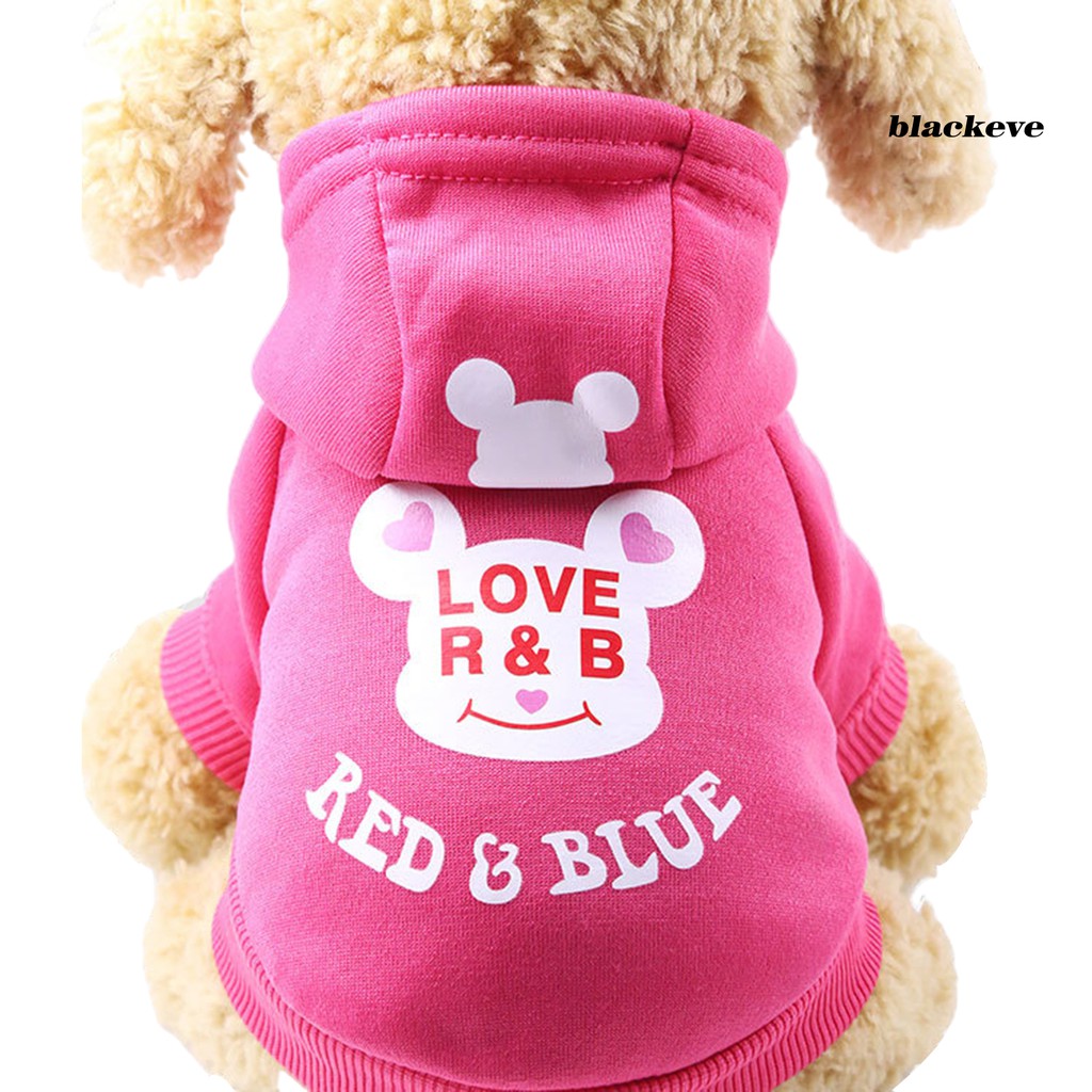 Áo hoodie dày có nút bấm giữ ấm xinh xắn đáng yêu dành cho thú cưng