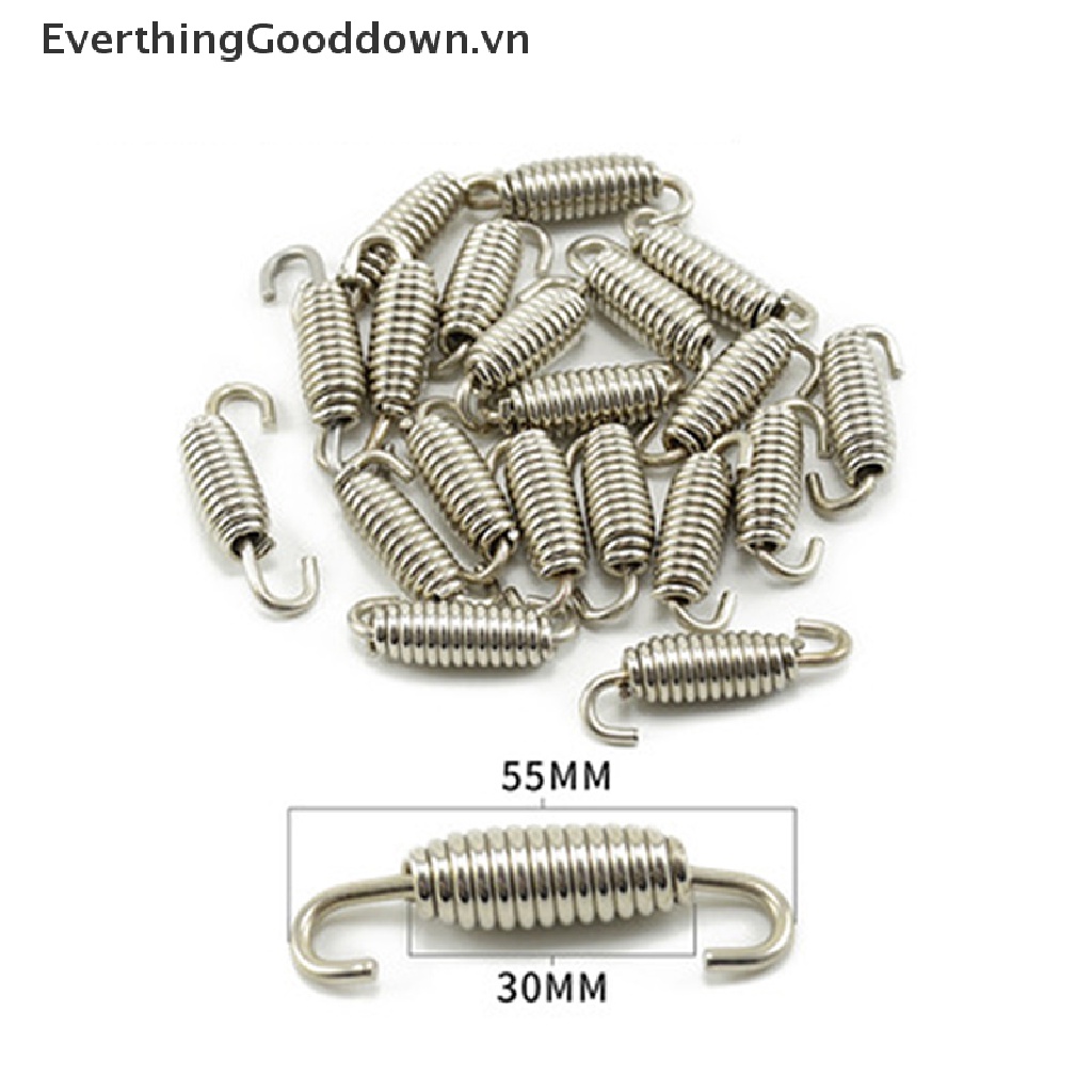 Móc Lò Xo Bằng Thép Không Gỉ Chuyên Dụng Cho Pô Xe Mô Tô