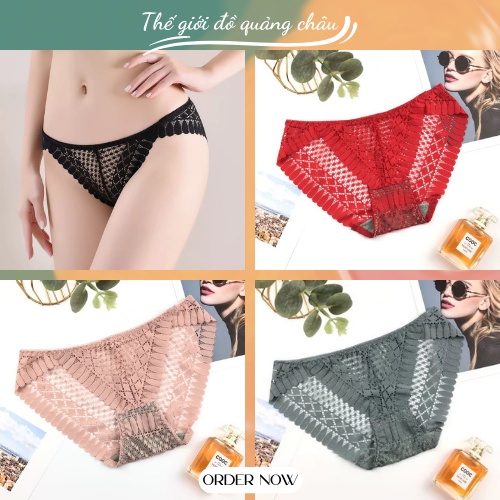 Quần Lót Ren Nữ Xuyên Thấu Sexy Gợi Cảm (3019)