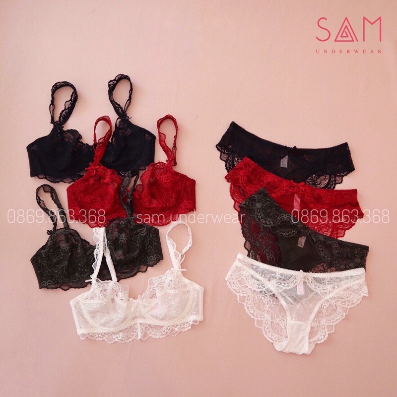 Bộ Đồ Lót Có Gọng Không Đệm Sexy Mới S159 | BigBuy360 - bigbuy360.vn