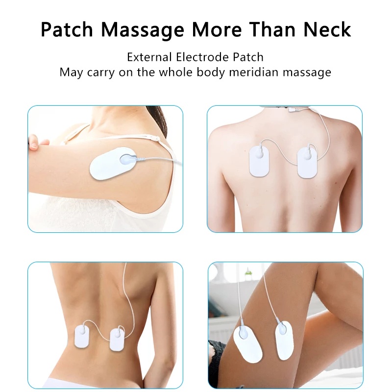 (Hàng Mới Về) Máy Massage Cổ Và Vai 6 Chế Độ Điều Khiển Bằng Tia Hồng Ngoại Giúp Thư Giãn Giảm Đau Chăm Sóc Sức Khỏe