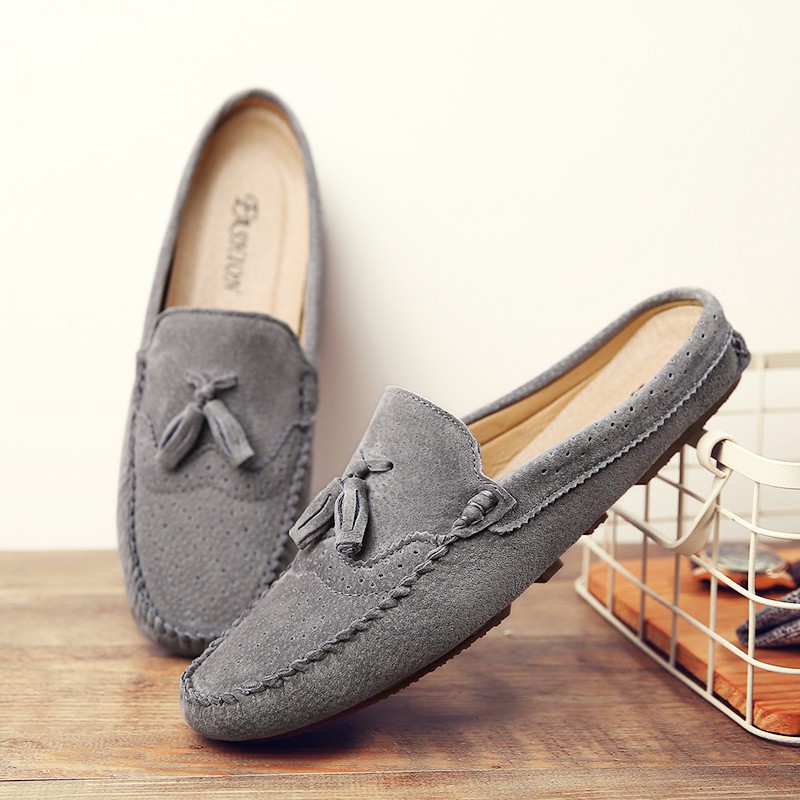 Giày lười bằng da kiểu dáng thời trang dành cho nam