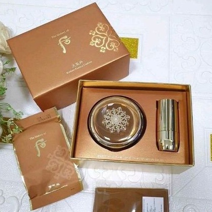 Set cushion trang điểm Whoo tái sinh