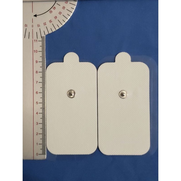Miếng dán điện xung nút bấm 5x9cm dùng cho máy vật lý trị liệu